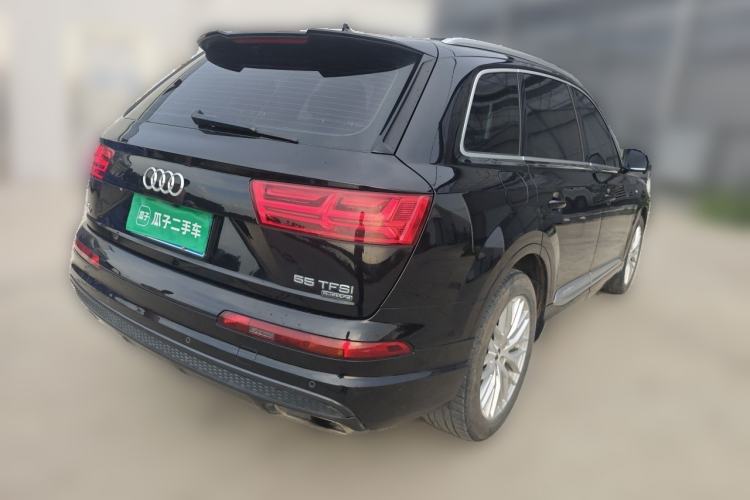 Used Audi Q7 2018 45 TFSI S line Sport Edition Rear Right 45 Deg