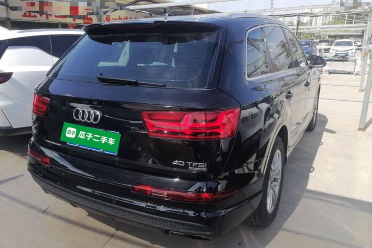 Used Audi Q7 2018 40 TFSI S line Sport Edition Rear Right 45 Deg