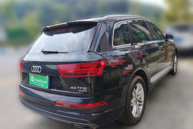 Used Audi Q7 2018 40 TFSI S line Sport Edition Rear Right 45 Deg