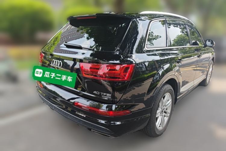 Used Audi Q7 2018 40 TFSI S line Sport Edition Rear Right 45 Deg