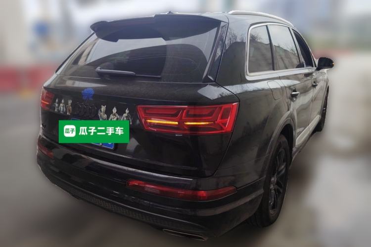 Used Audi Q7 2018 40 TFSI S line Sport Edition Rear Right 45 Deg