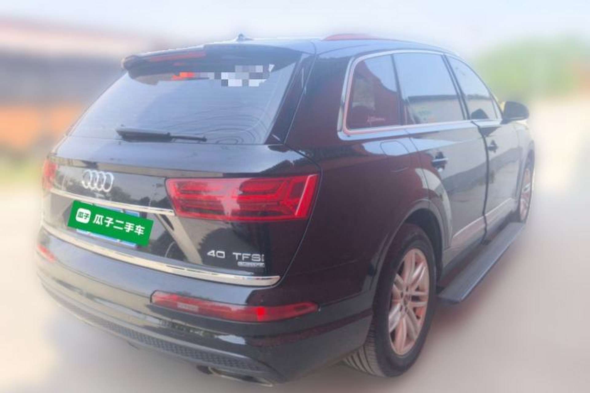 Used Audi Q7 2018 40 TFSI Comfort Model Rear Right 45 Deg