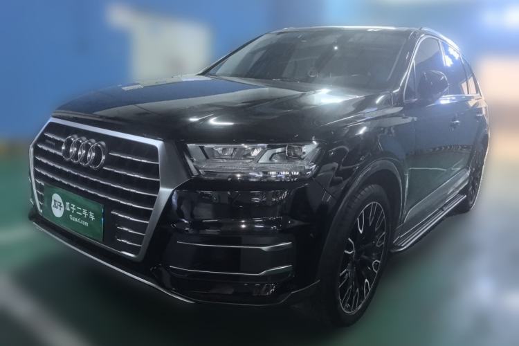 Used Audi Q7 2018 45 TFSI Technology Edition Guazi used car, China used car export, Used car for sale, Used Audi cars, Cheapest cars for sale