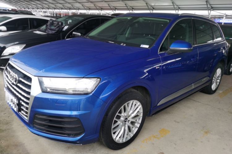 Used Audi Q7 2018 45 TFSI S line Sport Edition Guazi used car, China used car export, Used car for sale, Used Audi cars, Cheapest cars for sale