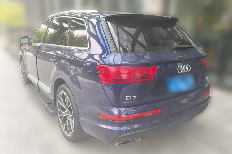 Used Audi Q7 2018 45 TFSI Technology Edition Rear Left 45 Deg