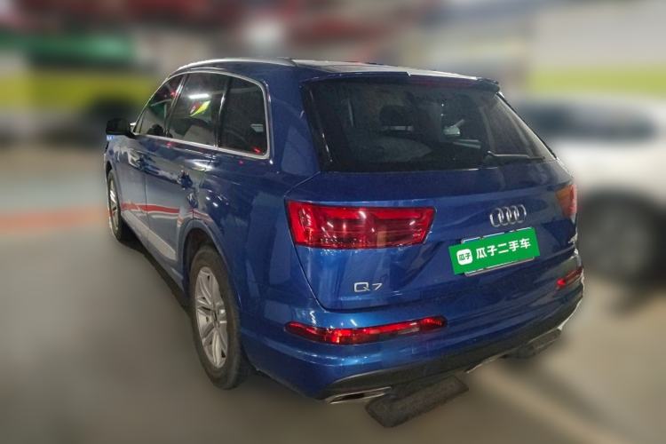 Used Audi Q7 2018 40 TFSI S line Sport Edition Rear Left 45 Deg