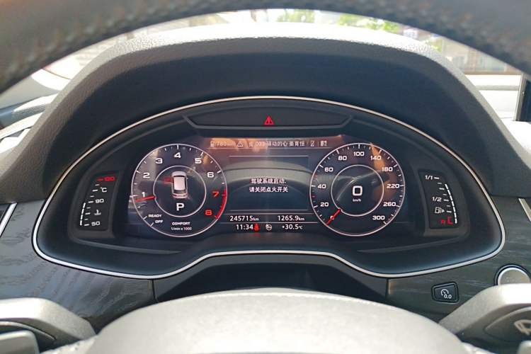 Used Audi Q7 2018 40 TFSI Comfort Model Instrument Cluster