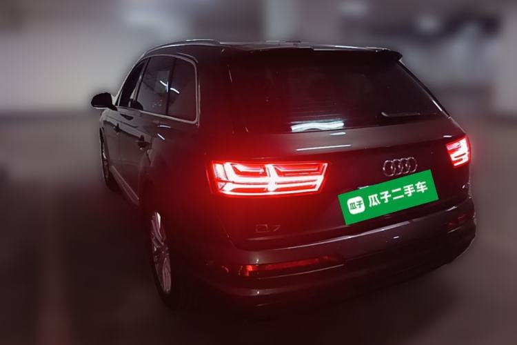 Used Audi Q7 2018 45 TFSI S line Sport Edition Rear Left 45 Deg