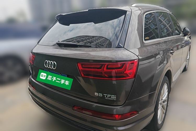 Used Audi Q7 2018 45 TFSI S line Sport Edition Rear Right 45 Deg