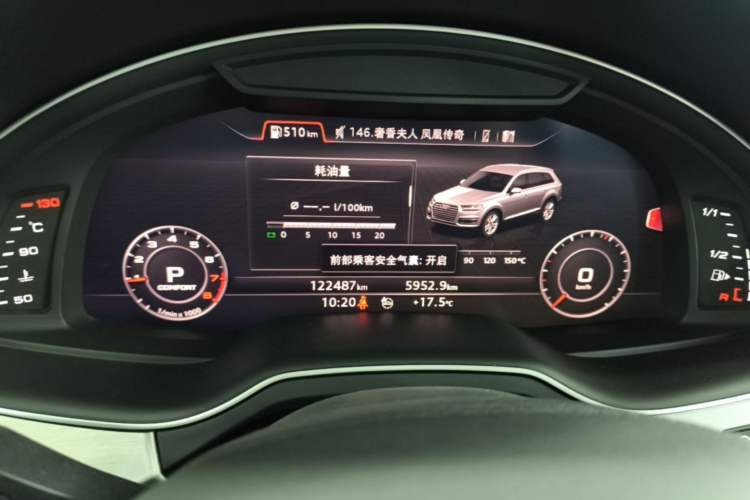 Used Audi Q7 2018 40 TFSI Comfort Model Instrument Cluster
