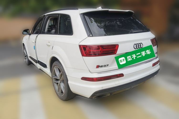 Used Audi Q7 2018 45 TFSI Technology Edition Rear Left 45 Deg
