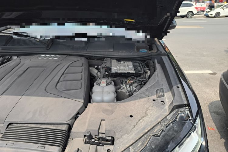Used Audi Q7 2019 45 TFSI S line Sport Edition Engine Bay Left