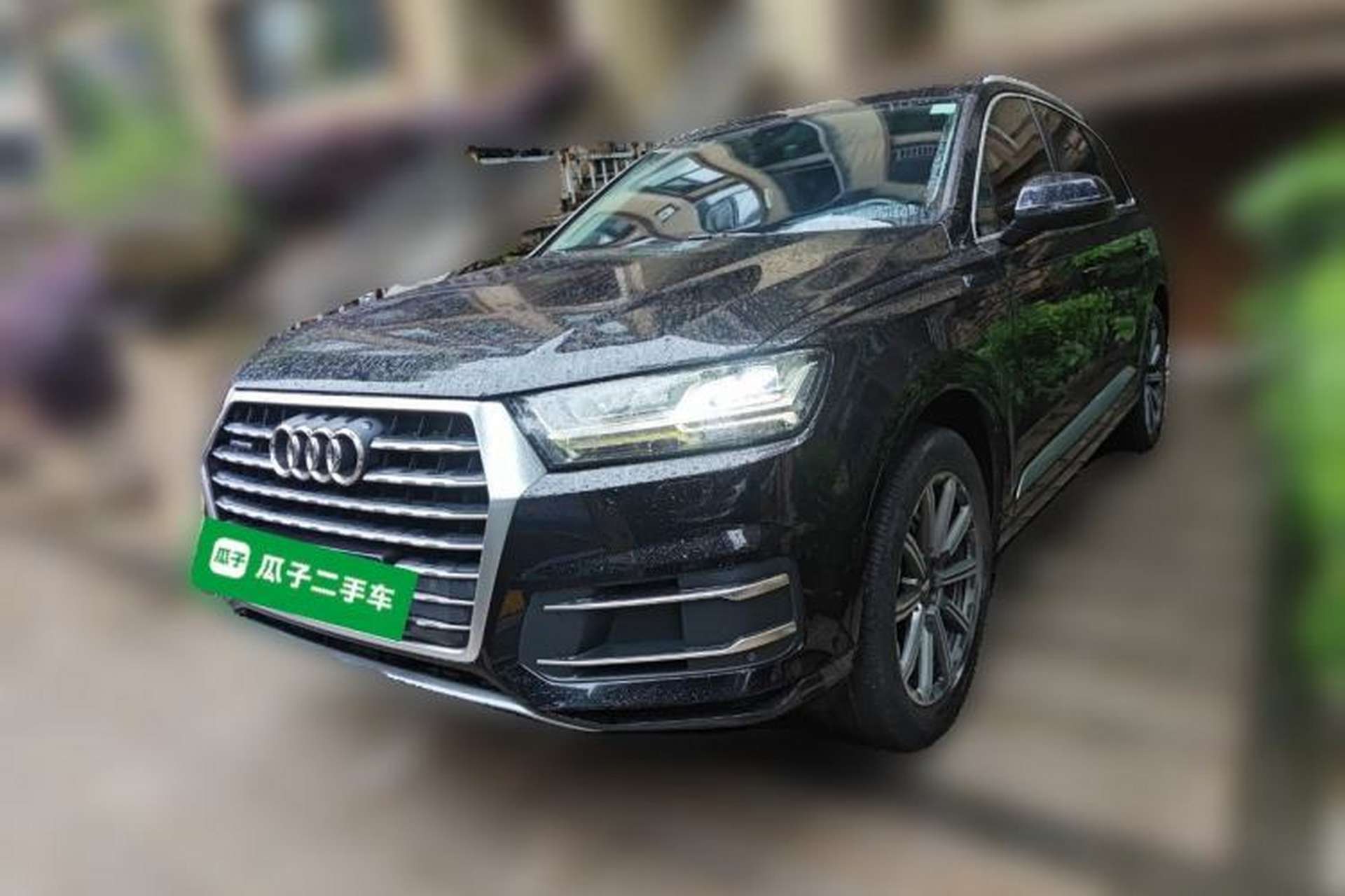 Used Audi Q7 2019 45 TFSI S line Sport Edition Front Left 45 Deg