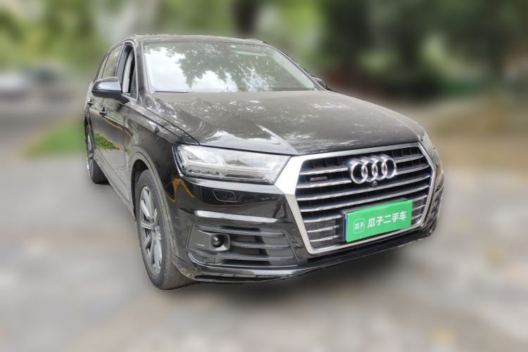 Used Audi Q7 2019 55 TFSI Prestige Edition Front Right 45 Deg