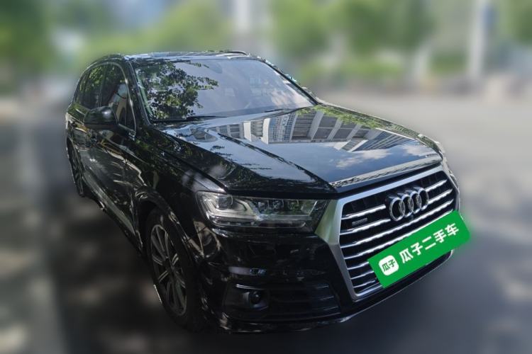 Used Audi Q7 2019 55 TFSI Prestige Edition Front Right 45 Deg