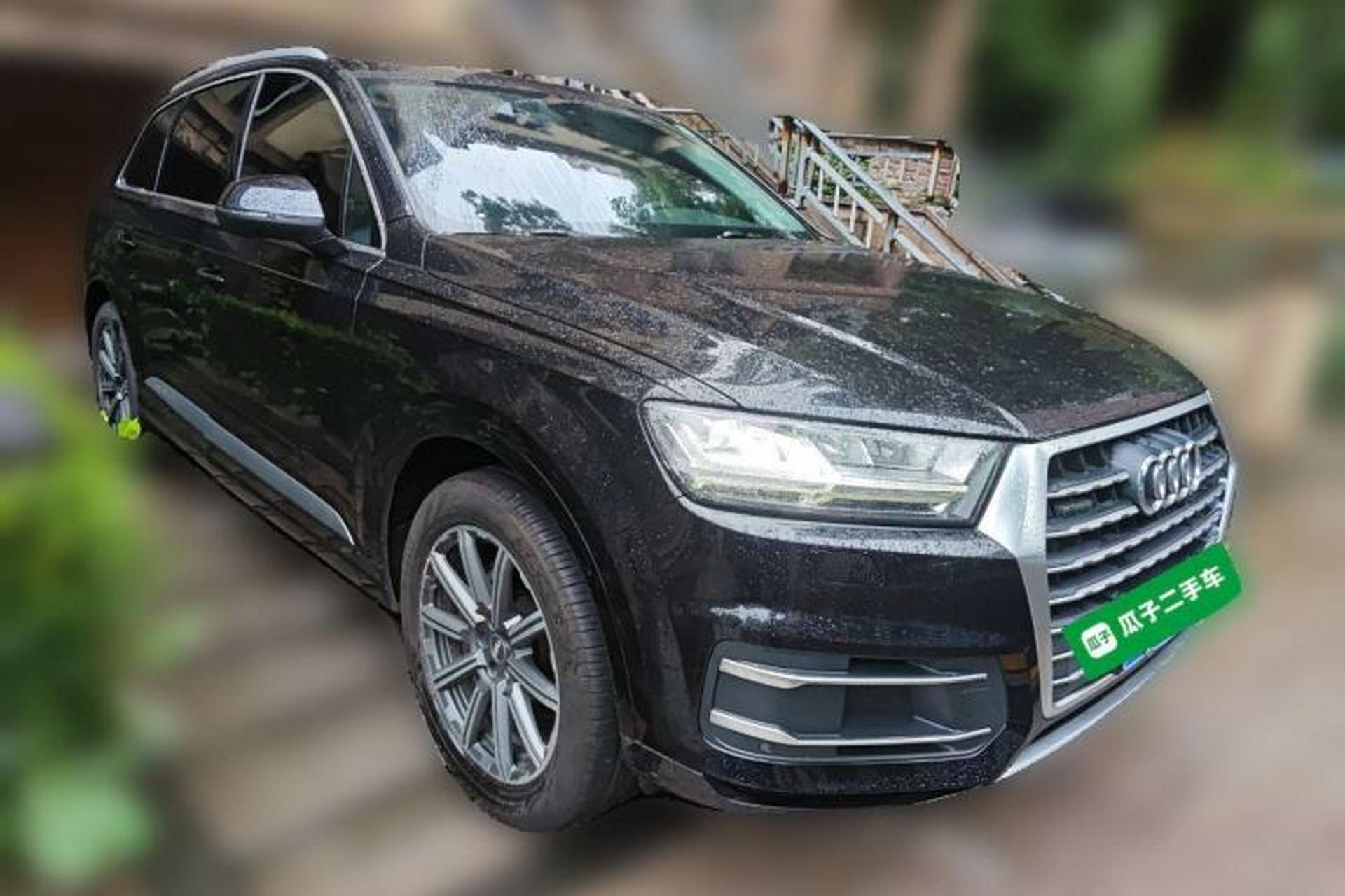 Used Audi Q7 2019 45 TFSI S line Sport Edition Front Right 45 Deg