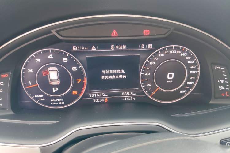 Used Audi Q7 2019 45 TFSI Comfort Model Instrument Cluster