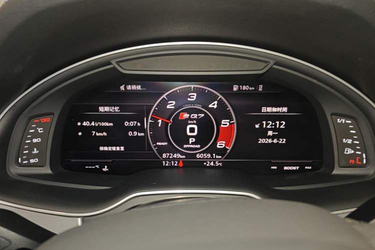 Used Audi Q7 2019 45 TFSI S line Sport Edition Instrument Cluster