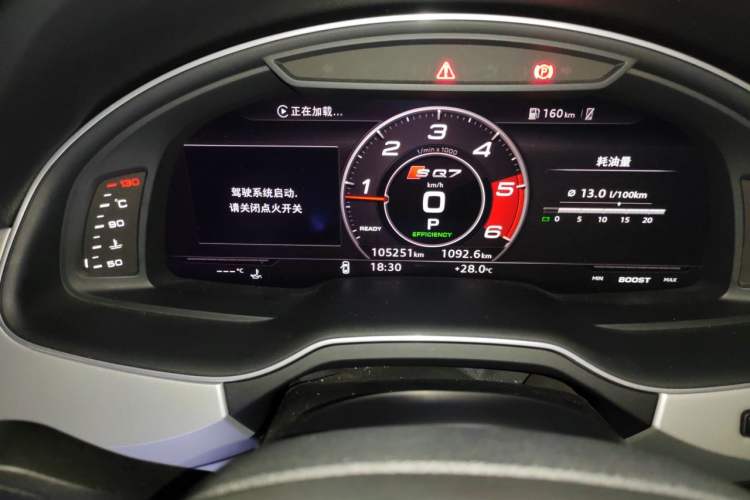 Used Audi Q7 2019 55 TFSI Technology Edition Instrument Cluster
