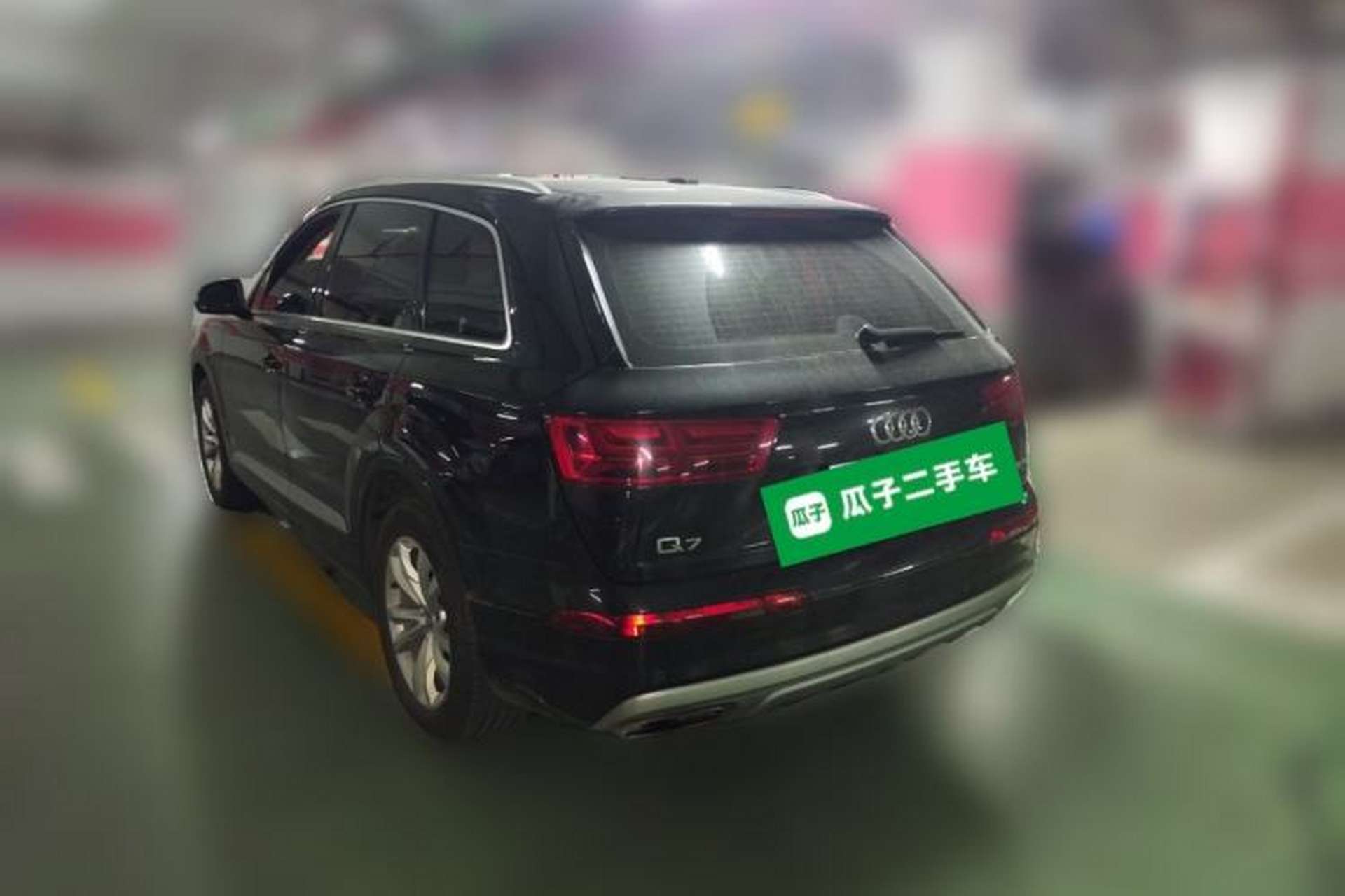 Used Audi Q7 2019 55 TFSI Technology Edition Rear Left 45 Deg