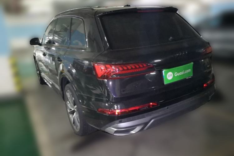Used Audi Q7 2019 55 TFSI S line Sport Edition Rear Left 45 Deg