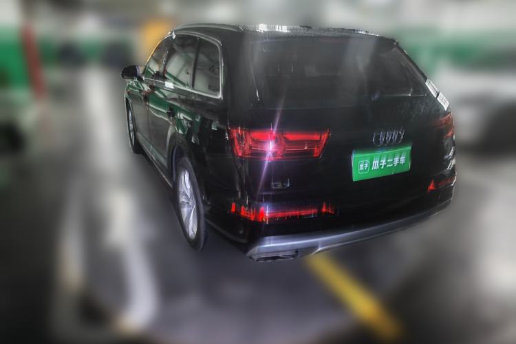 Used Audi Q7 2019 55 TFSI Technology Edition Rear Left 45 Deg