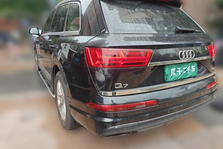 Used Audi Q7 2019 45 TFSI S line Sport Edition Rear Left 45 Deg