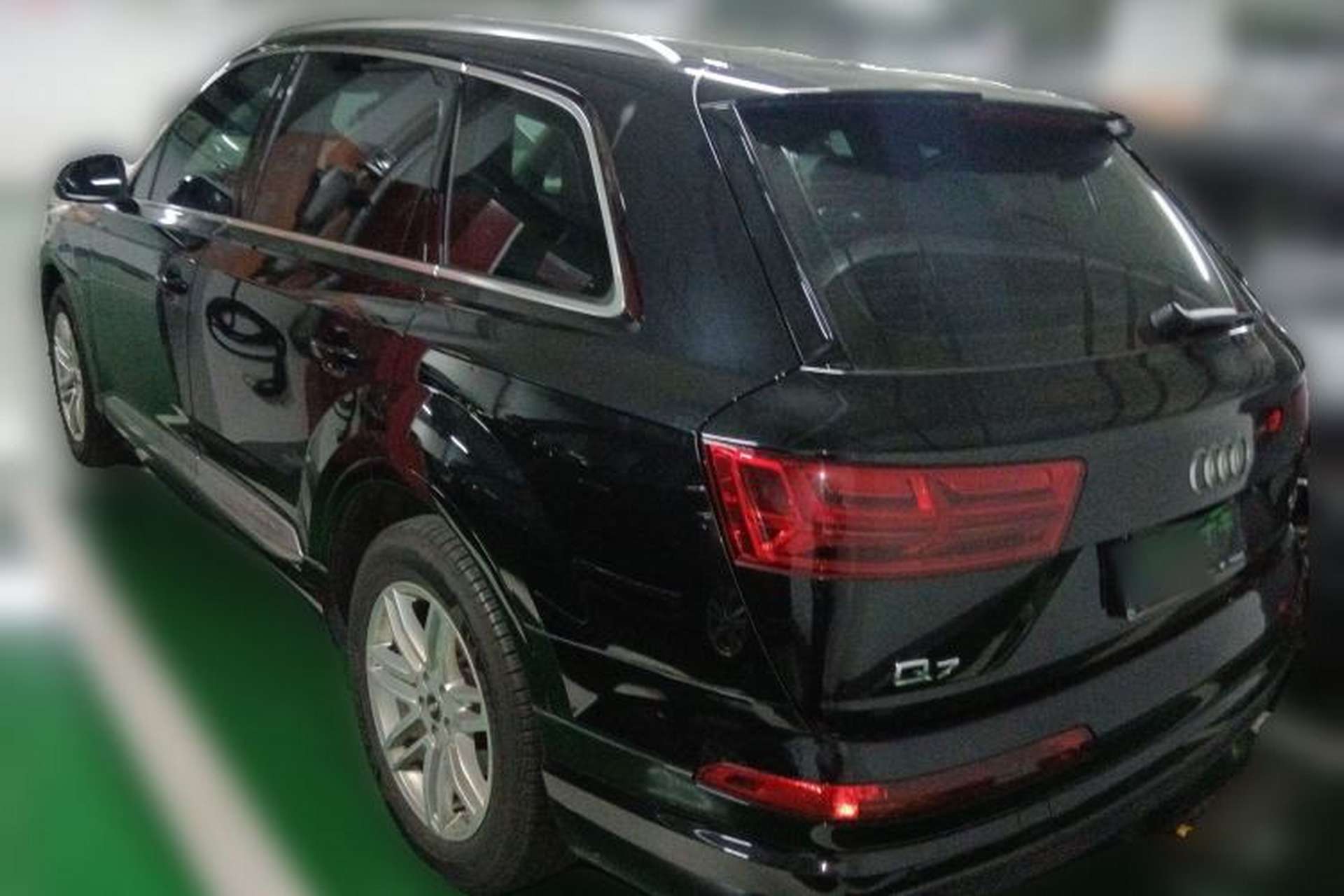Used Audi Q7 2019 45 TFSI S line Sport Edition Rear Left 45 Deg