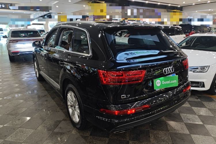 Used Audi Q7 2019 45 TFSI S line Sport Edition Rear Left 45 Deg