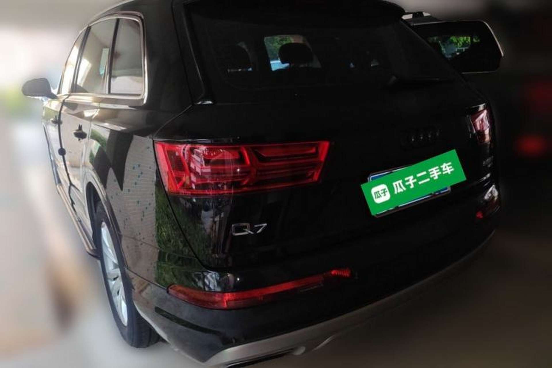 Used Audi Q7 2019 55 TFSI Technology Edition Rear Left 45 Deg
