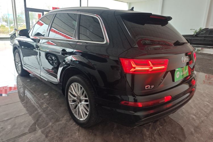 Used Audi Q7 2019 55 TFSI S line Sport Edition Rear Left 45 Deg