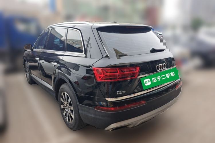 Used Audi Q7 2019 2.0T Standard Model Middle East Rear Left 45 Deg