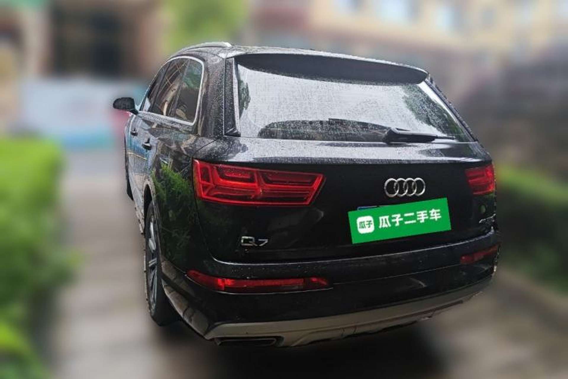 Used Audi Q7 2019 45 TFSI S line Sport Edition Rear Left 45 Deg