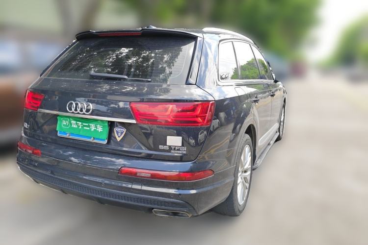 Used Audi Q7 2019 55 TFSI S line Sport Edition Rear Right 45 Deg