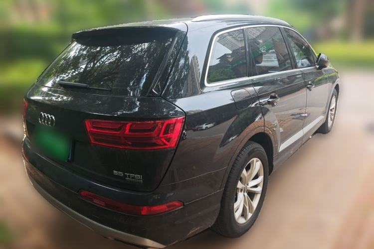 Used Audi Q7 2019 55 TFSI Technology Edition Rear Right 45 Deg