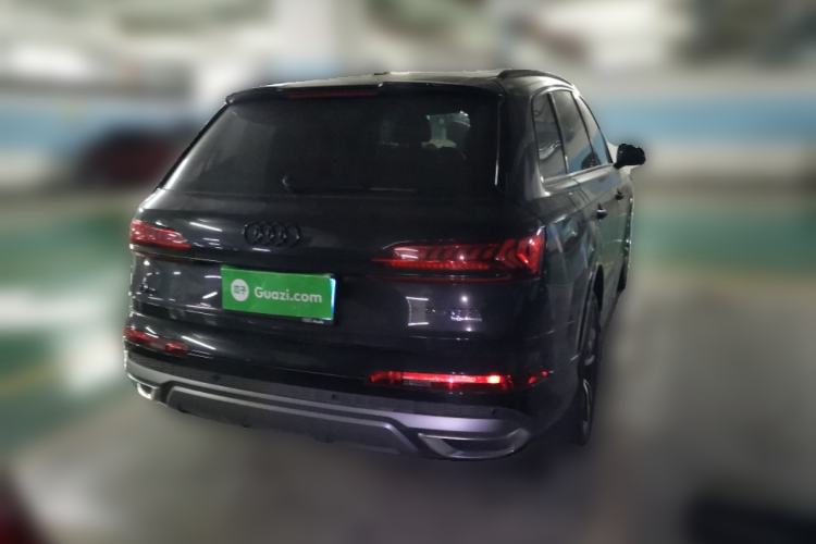 Used Audi Q7 2019 55 TFSI S line Sport Edition Rear Right 45 Deg
