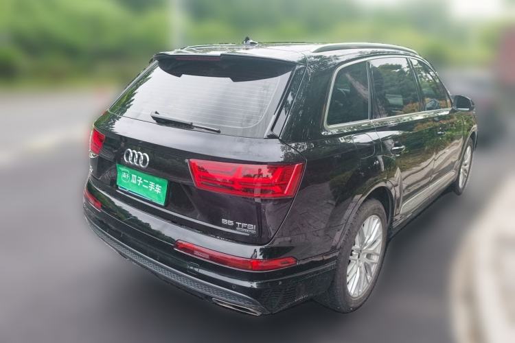 Used Audi Q7 2019 55 TFSI Technology Edition Rear Right 45 Deg