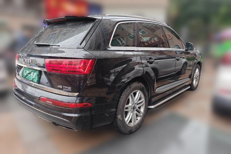 Used Audi Q7 2019 45 TFSI S line Sport Edition Rear Right 45 Deg