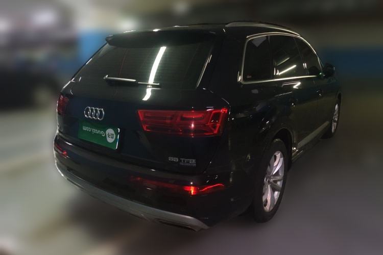 Used Audi Q7 2019 55 TFSI Technology Edition Rear Right 45 Deg