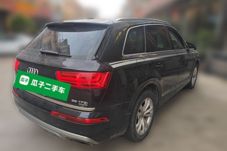 Used Audi Q7 2019 55 TFSI Technology Edition Rear Right 45 Deg