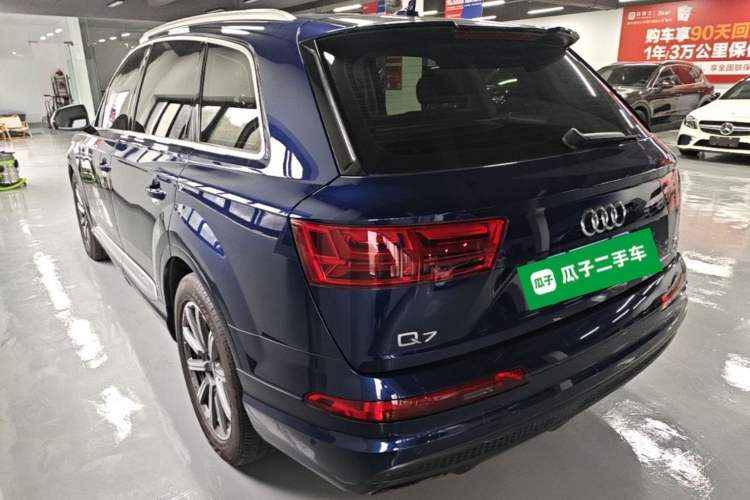 Used Audi Q7 2019 55 TFSI Prestige Edition Rear Left 45 Deg