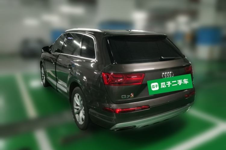 Used Audi Q7 2019 55 TFSI Technology Edition Rear Left 45 Deg