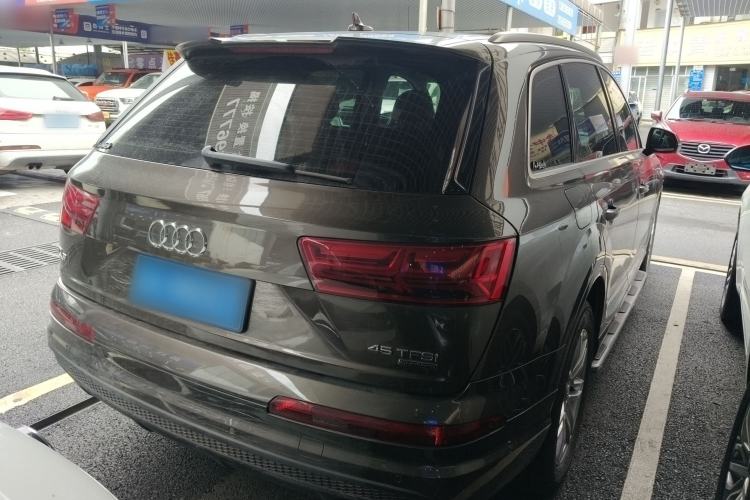 Used Audi Q7 2019 45 TFSI S line Sport Edition Rear Right 45 Deg