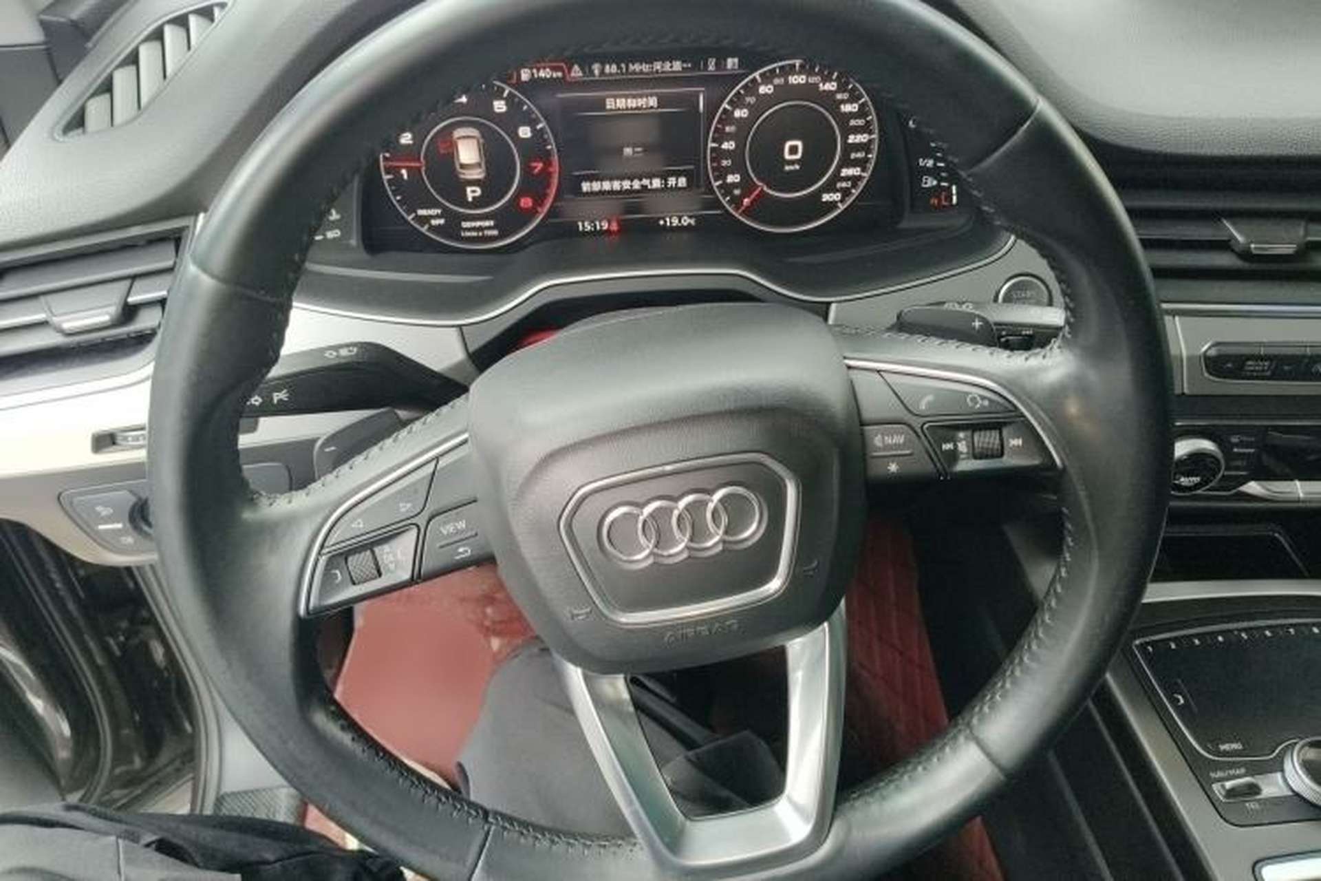 Used Audi Q7 2019 45 TFSI S line Sport Edition Steering Wheel