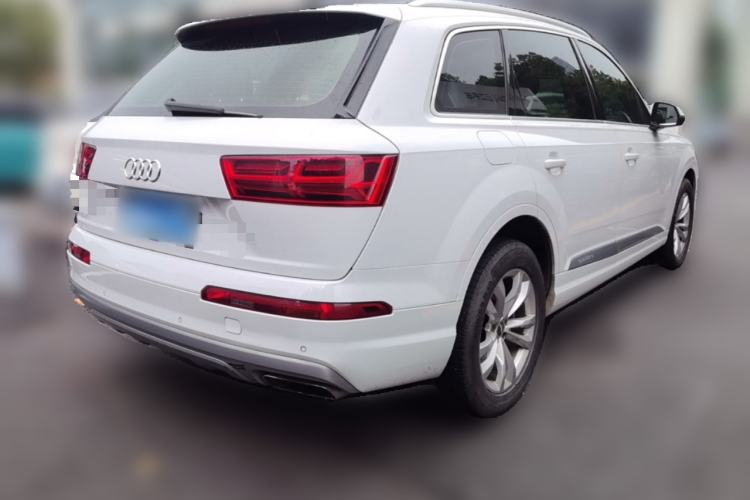 Used Audi Q7 2019 55 TFSI Technology Edition Rear Right 45 Deg