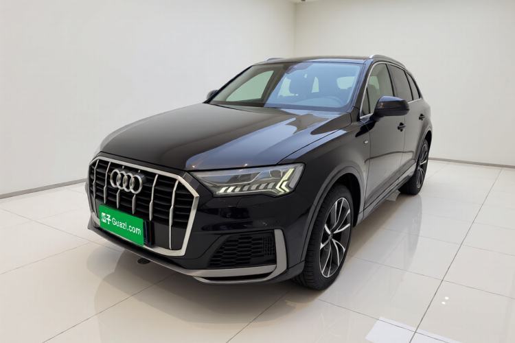 Audi Q7 2020 55 TFSI quattro S line sports model с пробегом Guazi used car, China used car export, Used car for sale, Used cars, Cheapest cars for sale