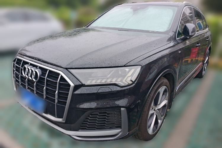 Used Audi Q7 2020 55 TFSI quattro S line sports model Guazi used car, China used car export, Used car for sale, Used cars, Cheapest cars for sale