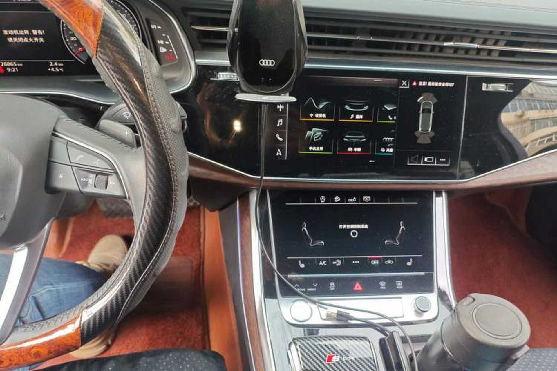 Used Audi Q7 2020 45 TFSI quattro S line Sport Limited Edition Audio And AC Panel