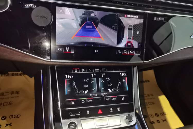 Used Audi Q7 2020 55 TFSI quattro S line sports model Audio And AC Panel