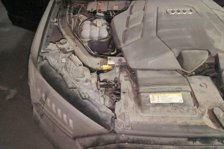 Used Audi Q7 2020 55 TFSI quattro Black Warrior Exclusive Edition Engine Bay Right